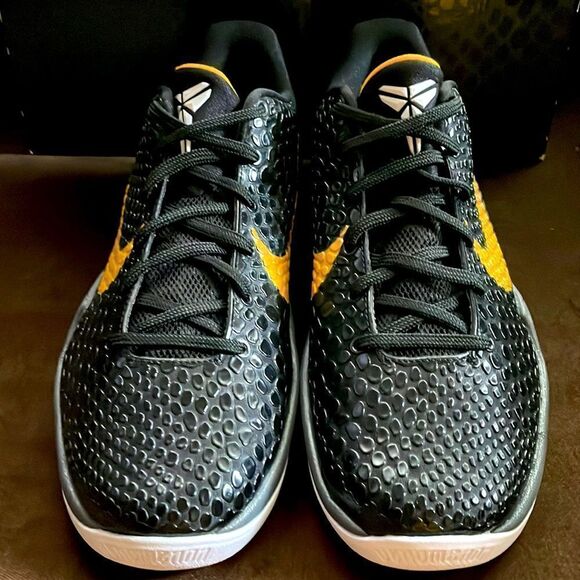 New In Box Nike Kobe VI 6 black del sol dark grey white mens 9 US 429659-002 main image 10